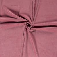 Luxury Jumbo Corduroy Velvet Fabric Material - OLD ROSE